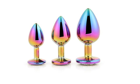 Set 3 Dopuri Anale Gleaming Love Multicolor