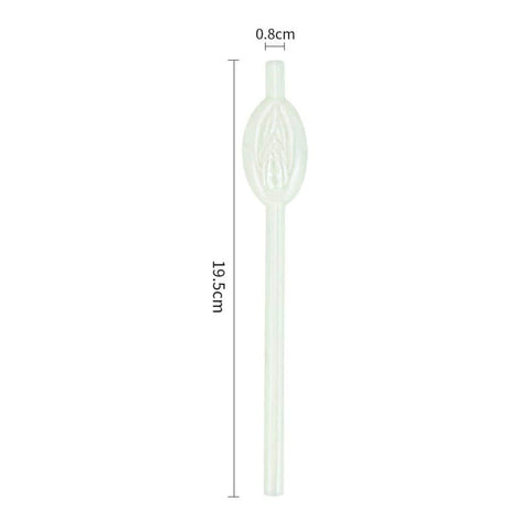 Glow in the Dark Pussy Straws AS PIC