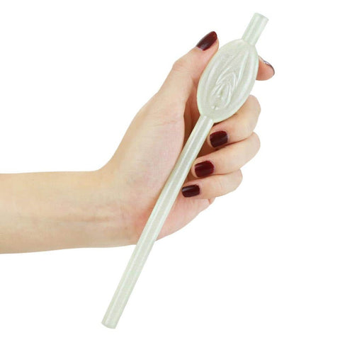 Glow in the Dark Pussy Straws AS PIC