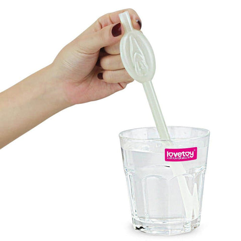Glow in the Dark Pussy Straws AS PIC