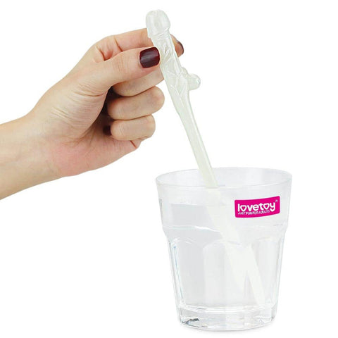 Glow in the Dark Willy Straws AS PIC