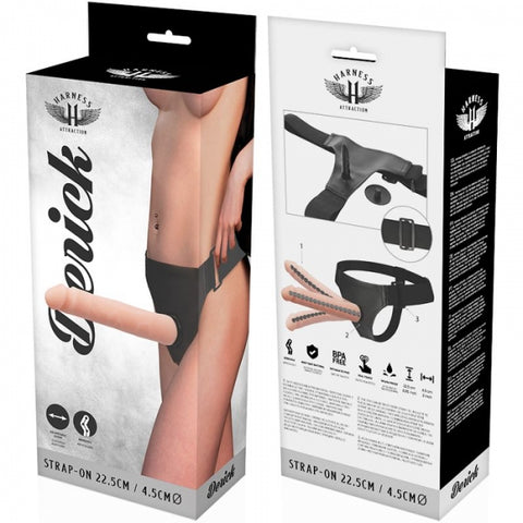 Strap On Derick pentru Femei Bendable Natural 22.5 cm