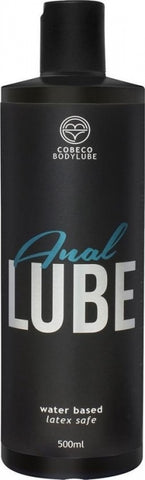 Cobeco 500ml water-based anal lubricant