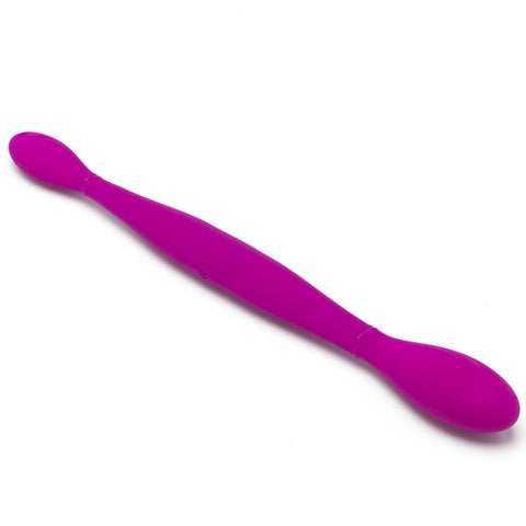 Vibrator Dublu Silicon 37 cm USB Infinity Mov