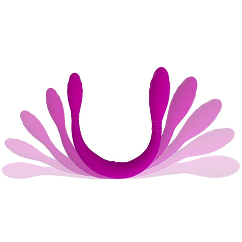 Vibrator Dublu Silicon 37 cm USB Infinity Mov