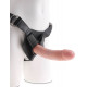 King Cock Strap-on Harness 8 inch Flesh