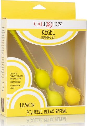 Bile Vaginale Kegel Training Set Lemon