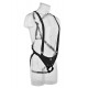 King Cock Hollow Strap-on Suspender System 11 inch Flesh