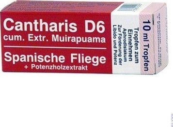 Aphrodisiac drops Cantharis D6 - 10ml