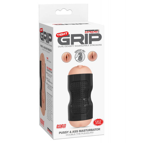 Pipedream Extreme Toyz Tight Grip Pussy & Ass Masturbator