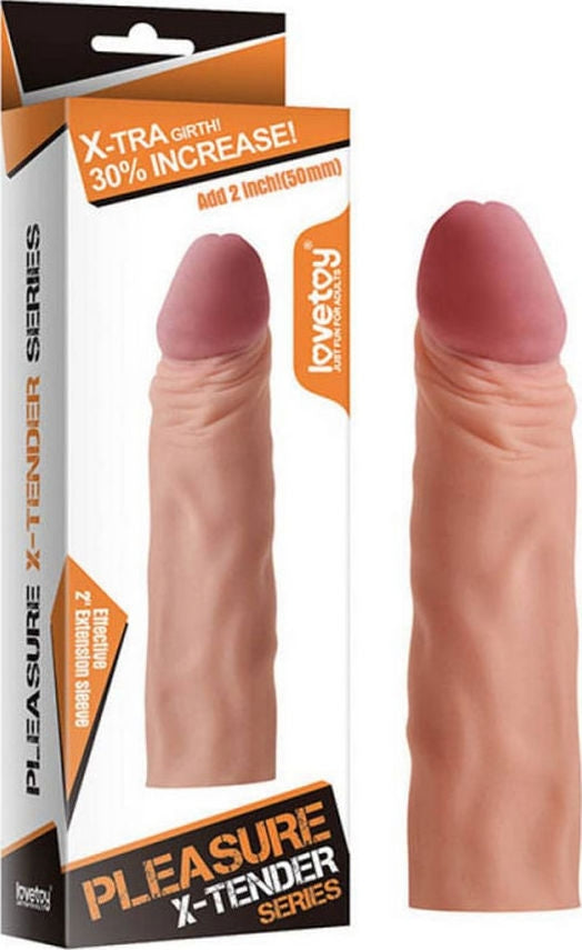 Prelungitor Penis PleasureX Tender Natural