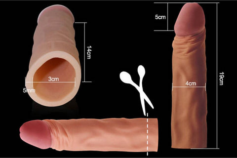 Prelungitor Penis PleasureX Tender Natural