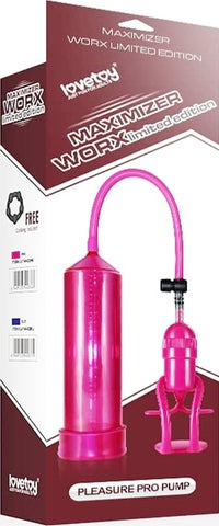 Pompa Penis cu Maneta si Inel Bonus Maximizer Worx Limite Edition