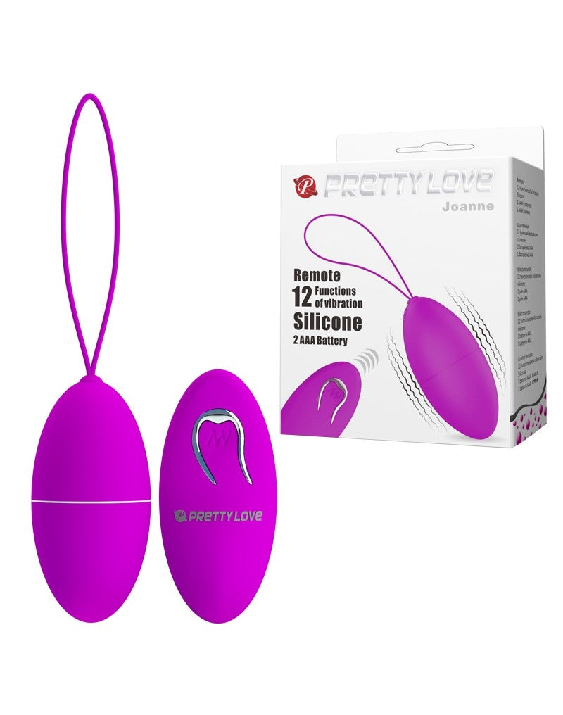 Ou Vibrator Joanne Remote Control 12 Moduri Vibratii Silicon Mov