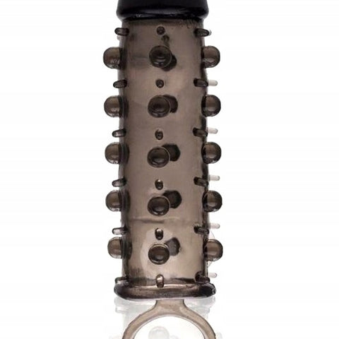 Manson Penis Samurai Super Soft cu Inel Negru
