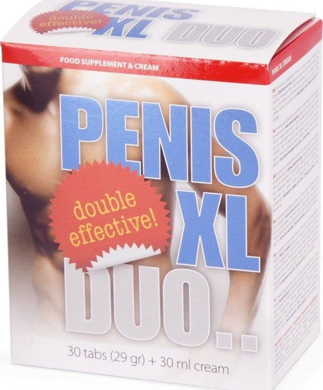 Set Penis XL Duo Crema si Tablete pentru marirea penisului