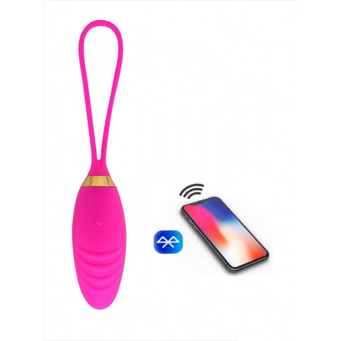 Ou Vibrator Shiloh Bluetooth Control Silicon Rose Free App Passion Labs