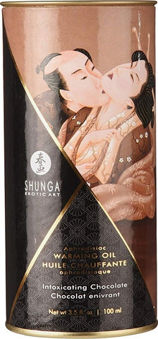 Ulei Afrodisiac Intoxicating Chocolate Cu Efect De Incalzire 100 ml