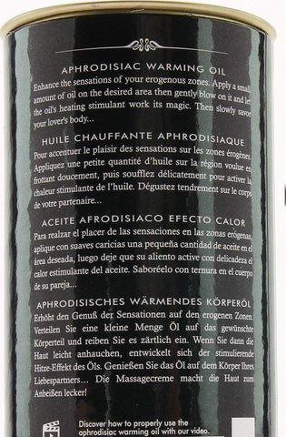 Ulei Afrodisiac Vanilla Fetish Cu Efect De Incalzire 100 ml