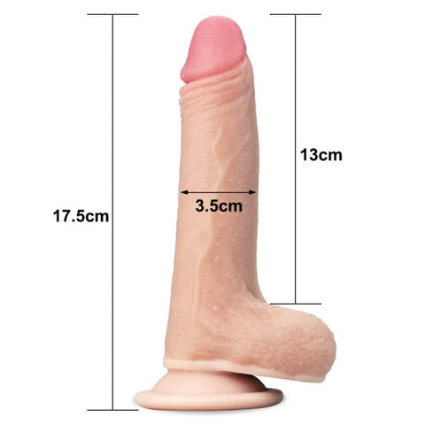 Sliding Skin Dong 7 inch