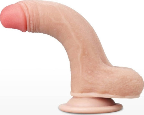 Dildo Sliding-Skin Natural 17.5 cm