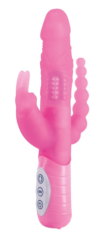 Vibrator Iepuras E Rabbit Slimine Triple Play 22 cm
