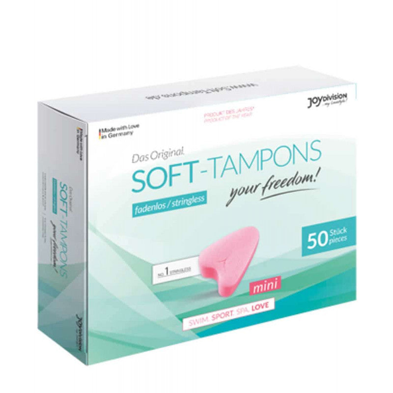 Soft-Tampons mini (mini), 50er Schachtel (box of 50)