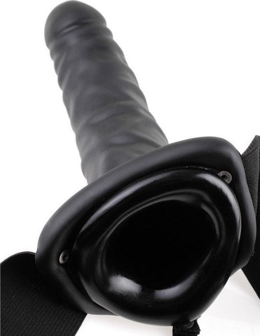 Strap-On Hollow 8 negru