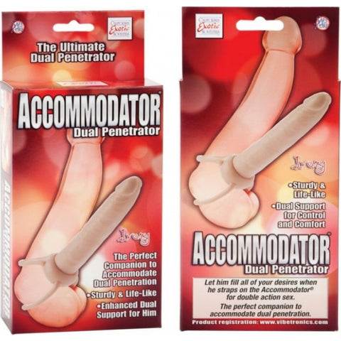 Strap On Double Anal Penetration SYSTEM Natural