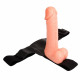 Ultra Cyberskin Strap-on Penis Flash