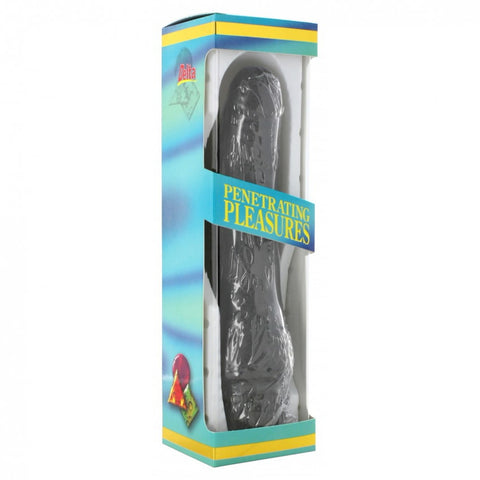 Vibrator Femei Jelly Negru 21cm