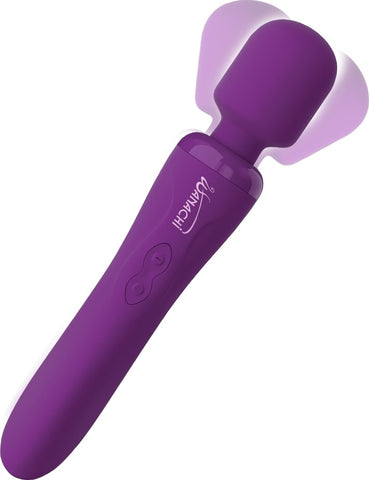 Vibrator Masaj Wanachi Body 10 Moduri Vibratii Silicon USB Mov 23 cm